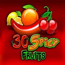 30 Spicy Fruits slot logo by Amusnet Interactive at Kingmaker Casino