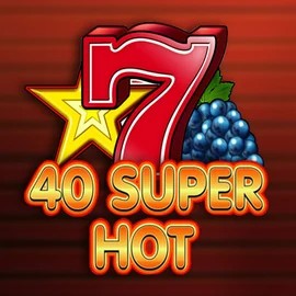 40 Super Hot slot icon by Amusnet Interactive, available at Kingmaker Casino