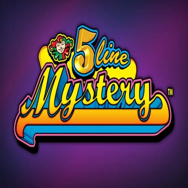 5 Line Mystery slot logo by Eurocoin Interactive at Kingmaker Casino