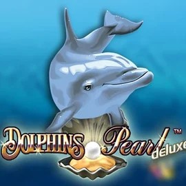 Dolphins Pearl Deluxe online game logo by Novomatic on kingmaker-es.com