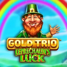 Gold Trio Leprechaun's Luck logo by Playtech Kingmaker Casino