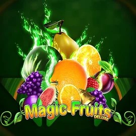 Magic Fruits Deluxe online game logo by Wazdan on kingmaker-es.com