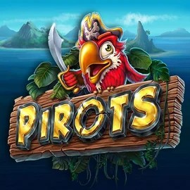 Slots logo of Pirots from ELK Studios at Kingmaker Casino