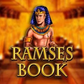 Official Slots logo: Ramses Book by Gamomat at Kingmaker Casino