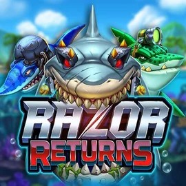 Razor Returns casino game by Push Gaming – featured logo at Kingmaker Casino