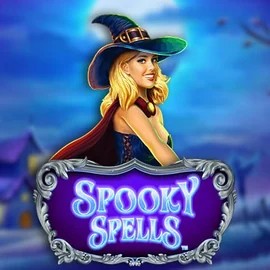 Spooky Spells logo – Slots by Novomatic at Kingmaker Casino