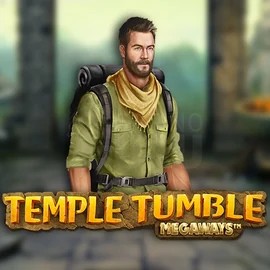 Temple Tumble Megaways slot visual from Relax Gaming available on kingmaker-es.com