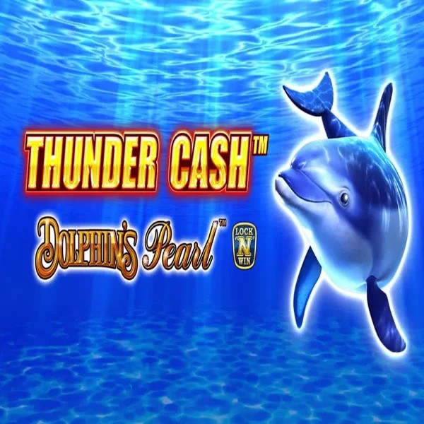 Thunder Cash Dolphins Pearl slot icon by Novomatic, available at Kingmaker Casino